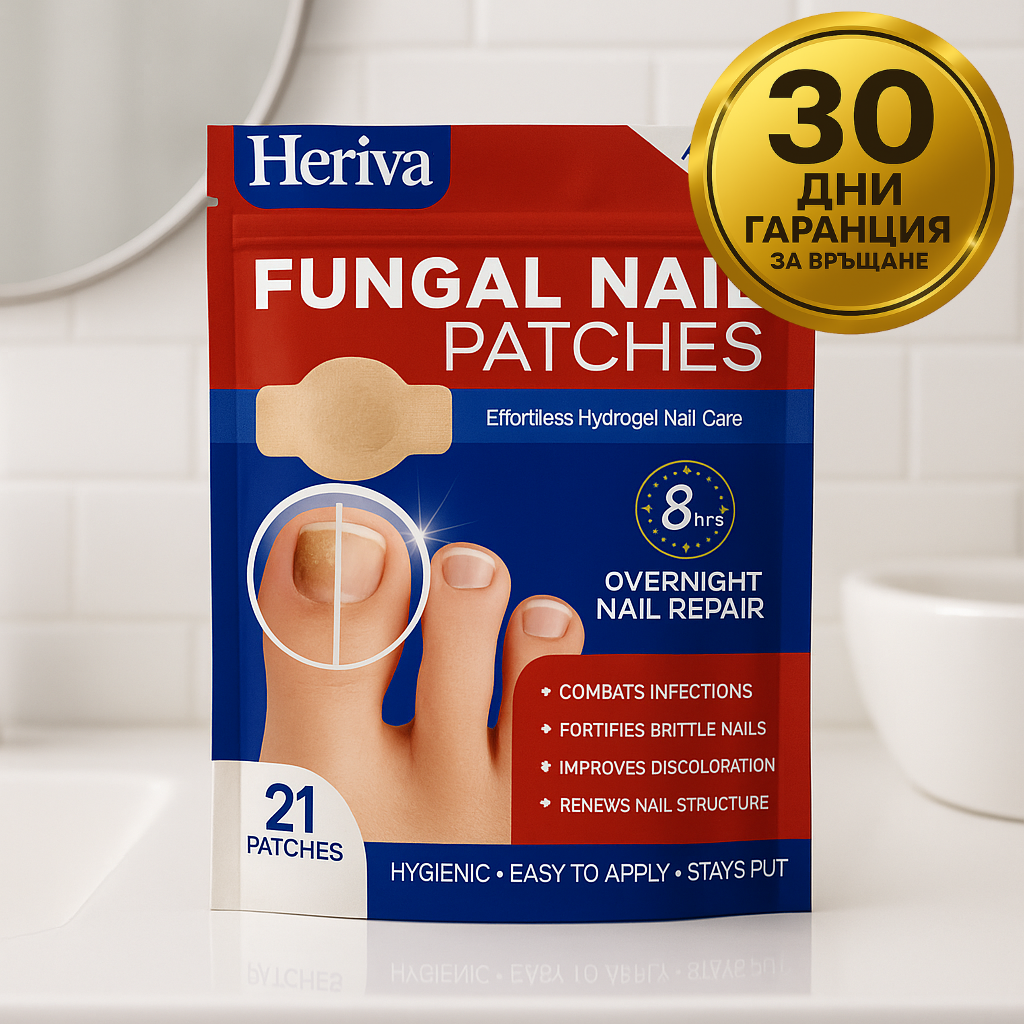 Heriva™ Подхранващи лепенки за по-здрави и красиви нокти